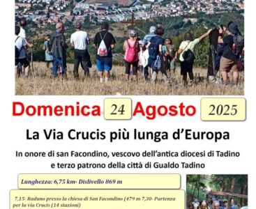 La Via Crucis di San Facondino – Domenica 24 agosto 2025