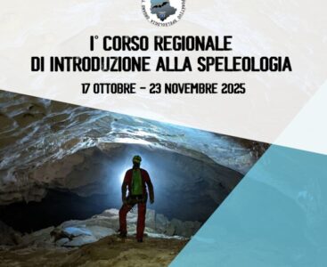 I° Corso Regionale di introduzione alla Speleologia