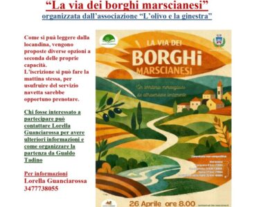 La via dei borghi marscianesi – 26/04/2026