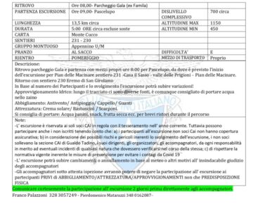 Pascelupo – Valle delle prigioni – 12/04/2026